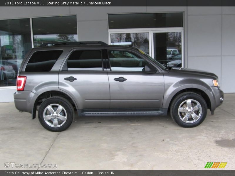 Sterling Grey Metallic / Charcoal Black 2011 Ford Escape XLT