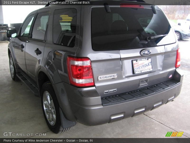 Sterling Grey Metallic / Charcoal Black 2011 Ford Escape XLT
