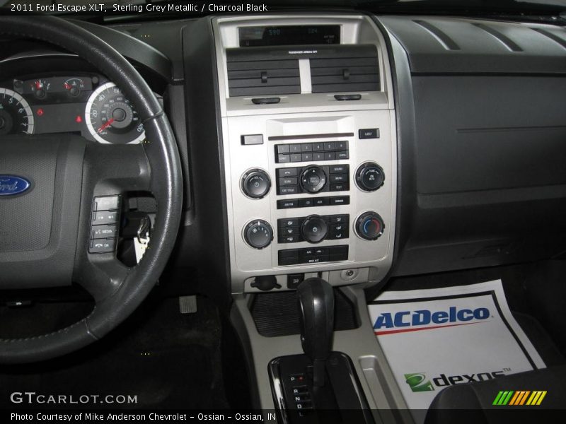 Sterling Grey Metallic / Charcoal Black 2011 Ford Escape XLT