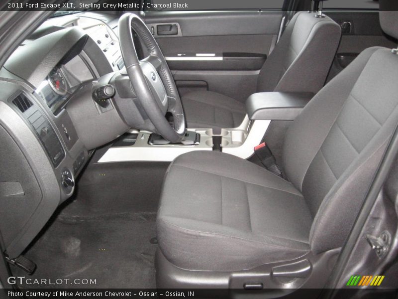 Sterling Grey Metallic / Charcoal Black 2011 Ford Escape XLT