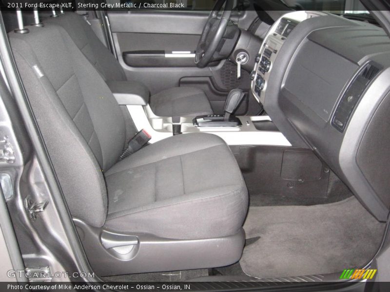 Sterling Grey Metallic / Charcoal Black 2011 Ford Escape XLT
