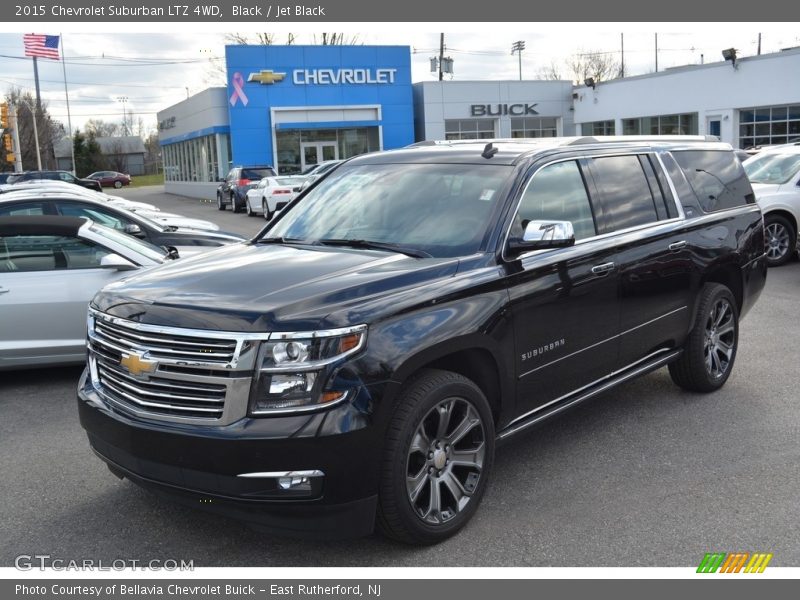 Black / Jet Black 2015 Chevrolet Suburban LTZ 4WD