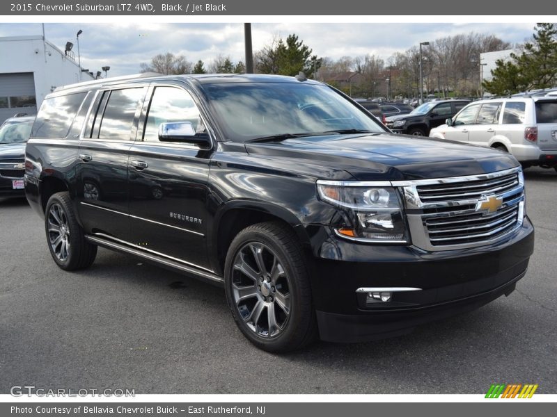 Black / Jet Black 2015 Chevrolet Suburban LTZ 4WD
