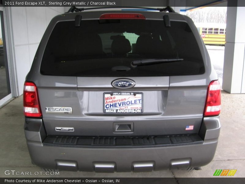 Sterling Grey Metallic / Charcoal Black 2011 Ford Escape XLT