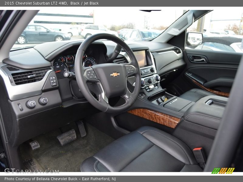 Black / Jet Black 2015 Chevrolet Suburban LTZ 4WD