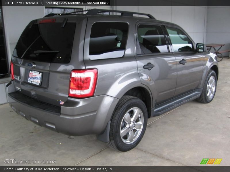 Sterling Grey Metallic / Charcoal Black 2011 Ford Escape XLT