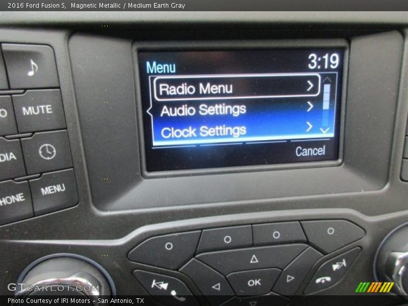 Magnetic Metallic / Medium Earth Gray 2016 Ford Fusion S