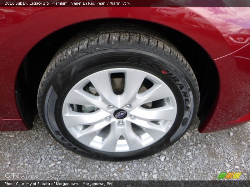 Venetian Red Pearl / Warm Ivory 2016 Subaru Legacy 2.5i Premium