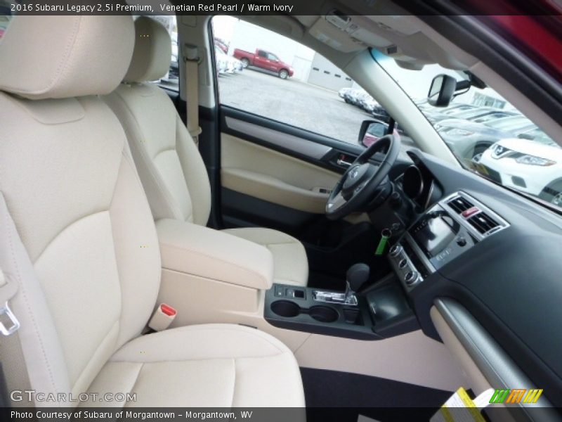 Venetian Red Pearl / Warm Ivory 2016 Subaru Legacy 2.5i Premium