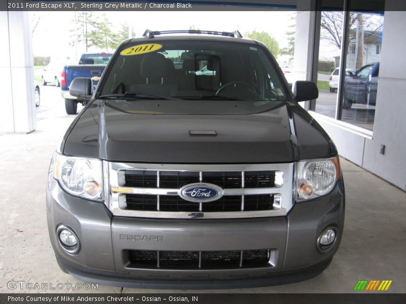 Sterling Grey Metallic / Charcoal Black 2011 Ford Escape XLT