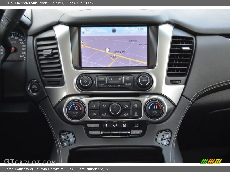 Black / Jet Black 2015 Chevrolet Suburban LTZ 4WD