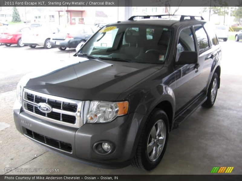 Sterling Grey Metallic / Charcoal Black 2011 Ford Escape XLT