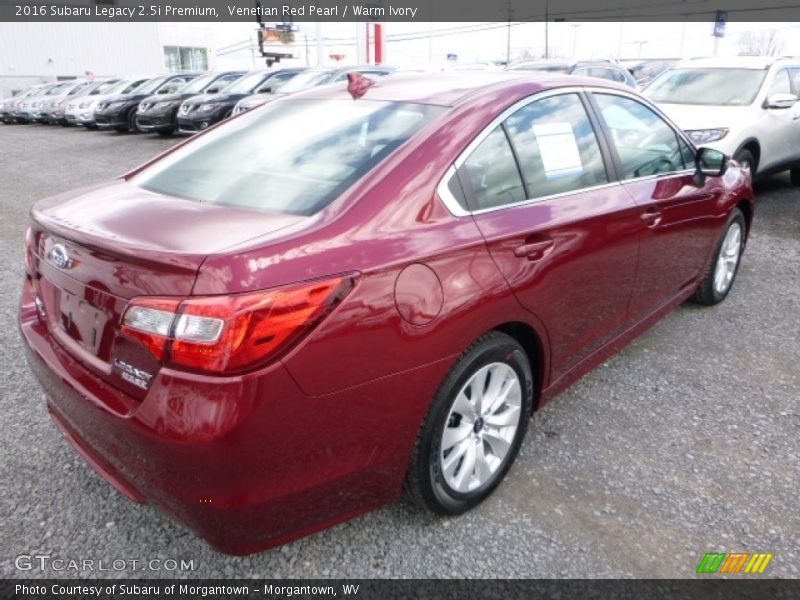 Venetian Red Pearl / Warm Ivory 2016 Subaru Legacy 2.5i Premium