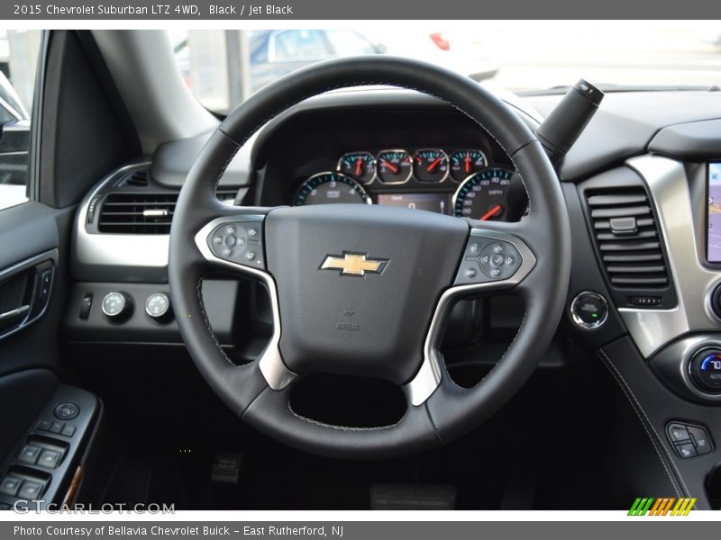 Black / Jet Black 2015 Chevrolet Suburban LTZ 4WD