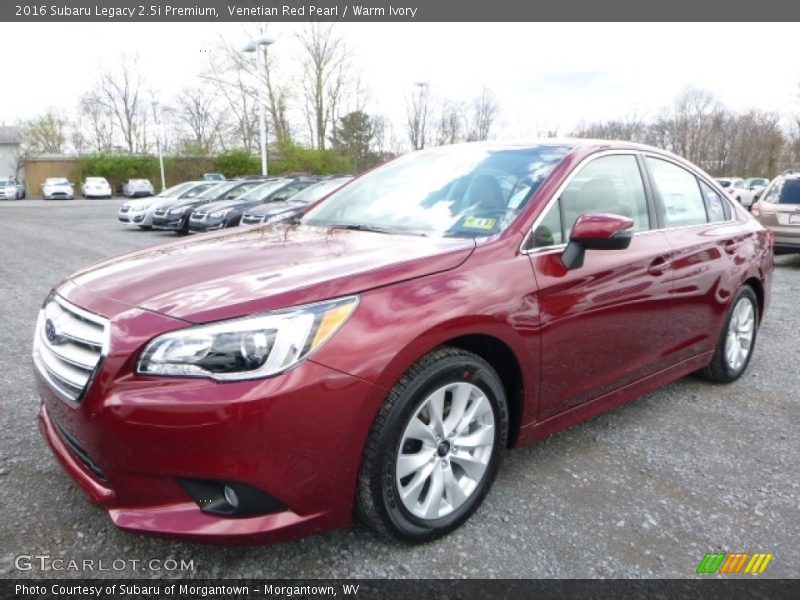 Venetian Red Pearl / Warm Ivory 2016 Subaru Legacy 2.5i Premium