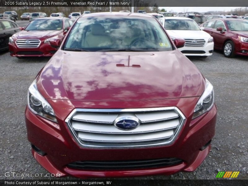 Venetian Red Pearl / Warm Ivory 2016 Subaru Legacy 2.5i Premium