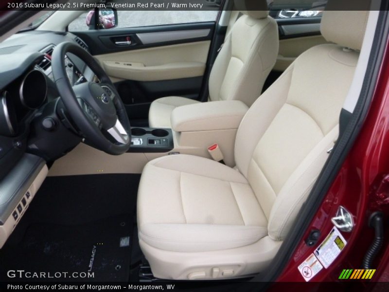 Venetian Red Pearl / Warm Ivory 2016 Subaru Legacy 2.5i Premium
