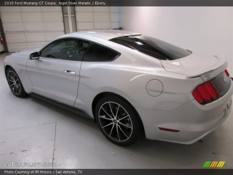 Ingot Silver Metallic / Ebony 2016 Ford Mustang GT Coupe