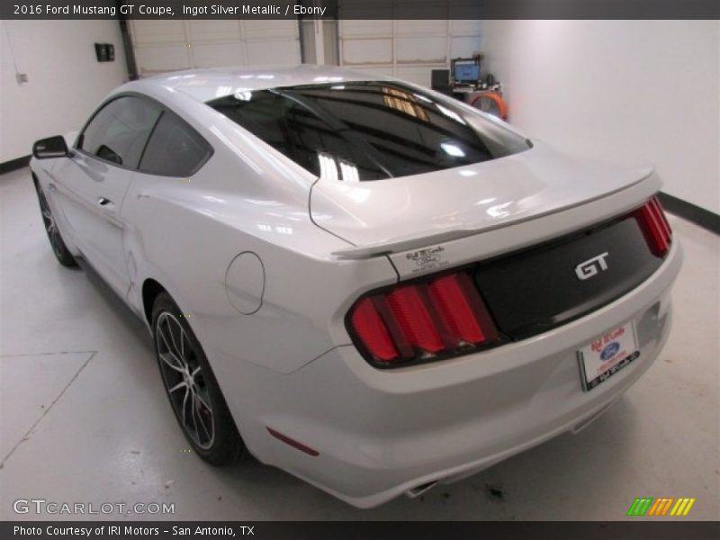 Ingot Silver Metallic / Ebony 2016 Ford Mustang GT Coupe
