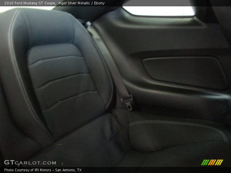 Ingot Silver Metallic / Ebony 2016 Ford Mustang GT Coupe