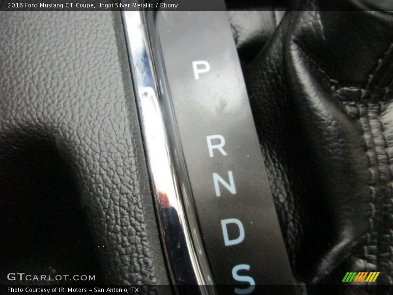 Ingot Silver Metallic / Ebony 2016 Ford Mustang GT Coupe