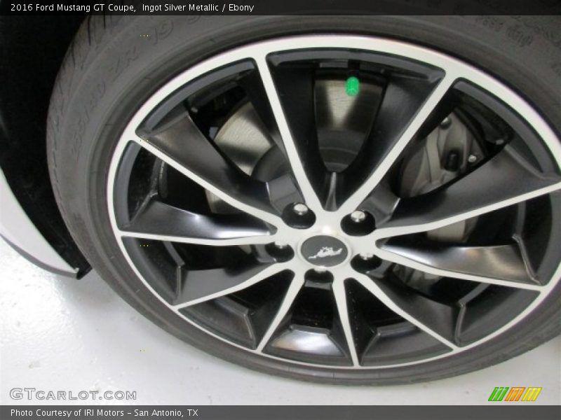 Ingot Silver Metallic / Ebony 2016 Ford Mustang GT Coupe