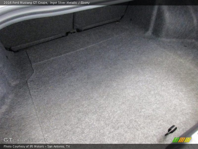 Ingot Silver Metallic / Ebony 2016 Ford Mustang GT Coupe