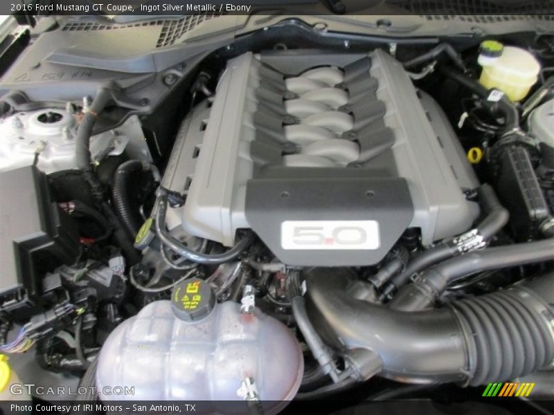 Ingot Silver Metallic / Ebony 2016 Ford Mustang GT Coupe