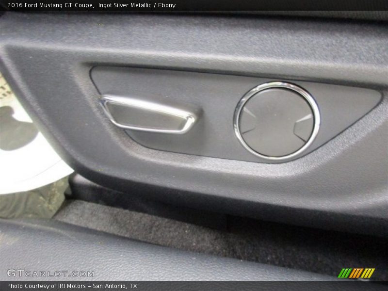 Ingot Silver Metallic / Ebony 2016 Ford Mustang GT Coupe