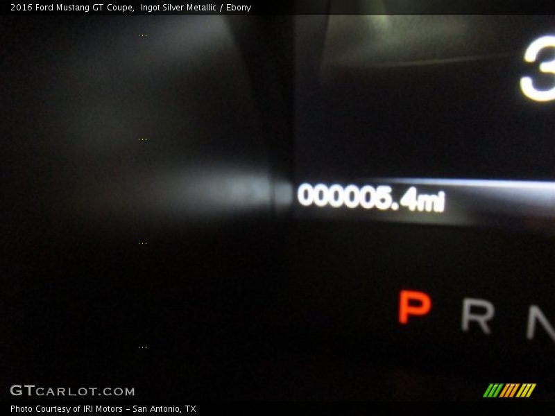 Ingot Silver Metallic / Ebony 2016 Ford Mustang GT Coupe