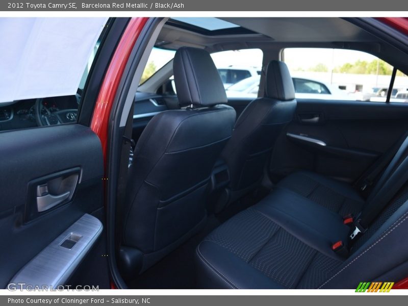 Barcelona Red Metallic / Black/Ash 2012 Toyota Camry SE