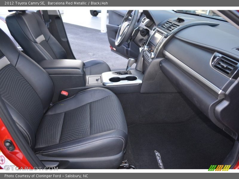 Barcelona Red Metallic / Black/Ash 2012 Toyota Camry SE