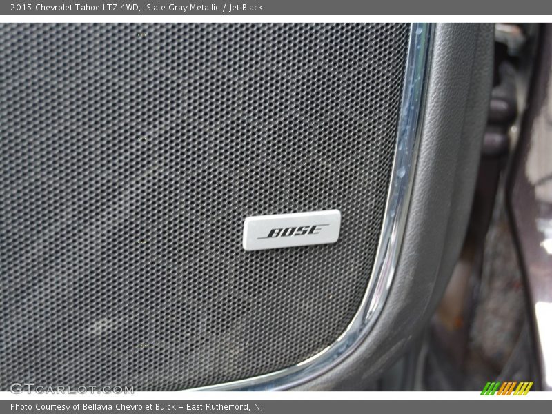 Slate Gray Metallic / Jet Black 2015 Chevrolet Tahoe LTZ 4WD