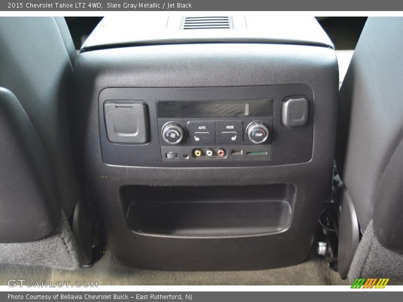 Slate Gray Metallic / Jet Black 2015 Chevrolet Tahoe LTZ 4WD
