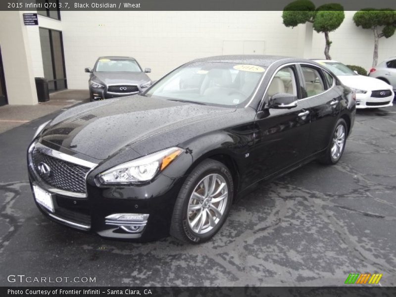 Black Obsidian / Wheat 2015 Infiniti Q70 3.7
