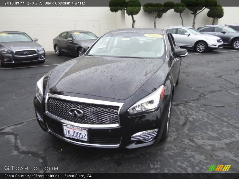 Black Obsidian / Wheat 2015 Infiniti Q70 3.7
