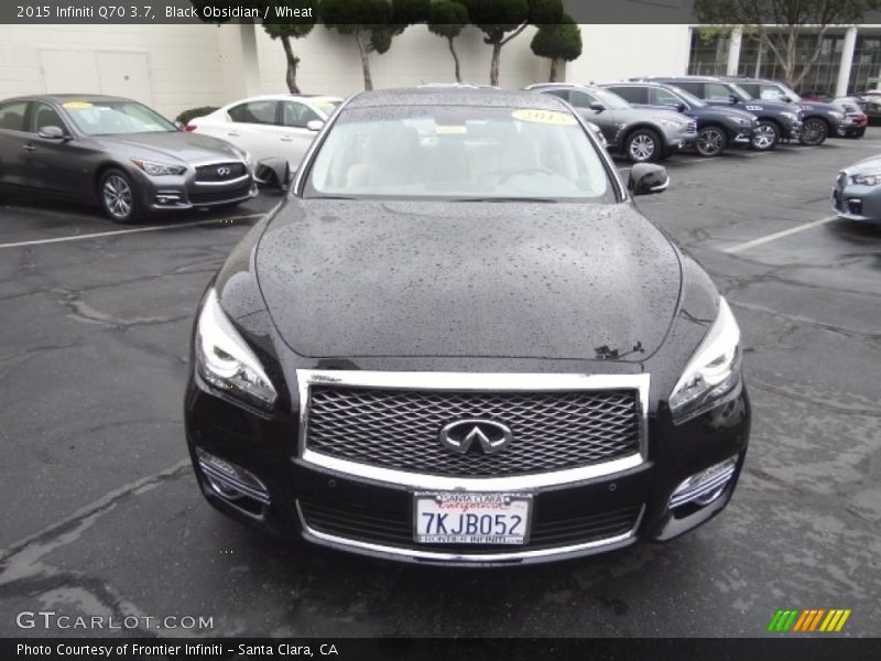 Black Obsidian / Wheat 2015 Infiniti Q70 3.7