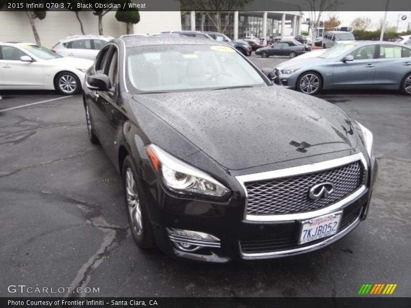 Black Obsidian / Wheat 2015 Infiniti Q70 3.7