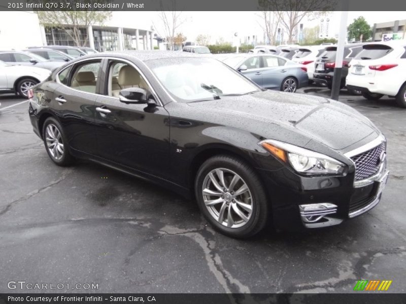 Black Obsidian / Wheat 2015 Infiniti Q70 3.7