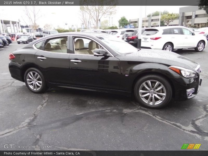 Black Obsidian / Wheat 2015 Infiniti Q70 3.7