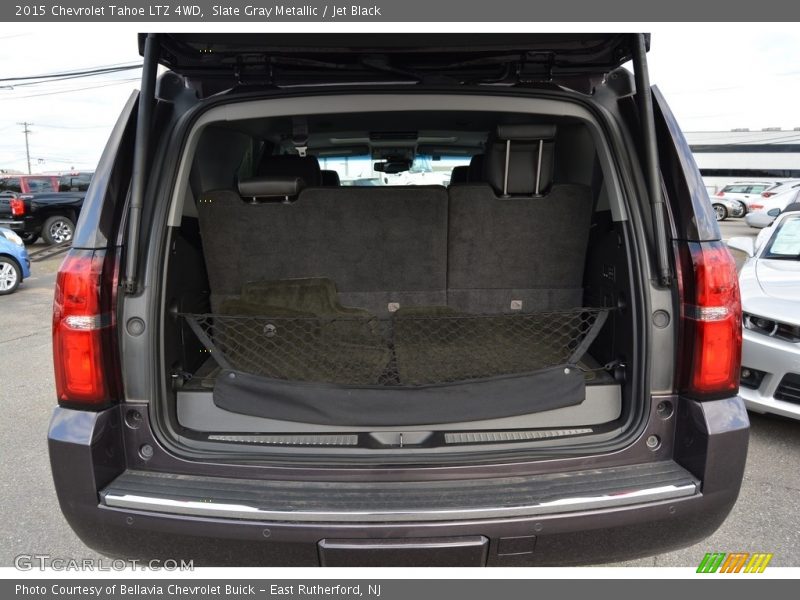 Slate Gray Metallic / Jet Black 2015 Chevrolet Tahoe LTZ 4WD