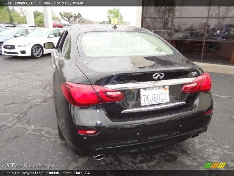 Black Obsidian / Wheat 2015 Infiniti Q70 3.7