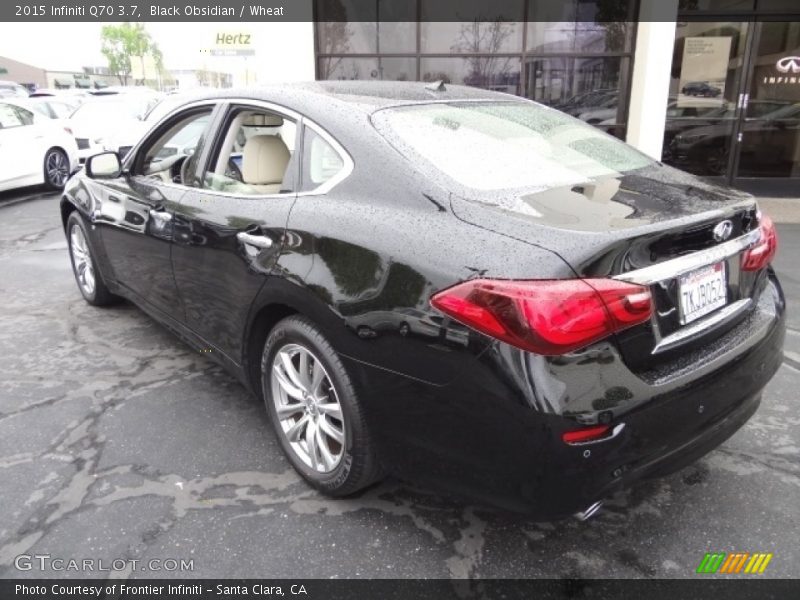 Black Obsidian / Wheat 2015 Infiniti Q70 3.7