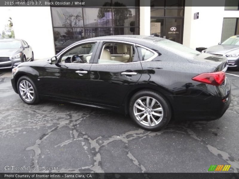 Black Obsidian / Wheat 2015 Infiniti Q70 3.7