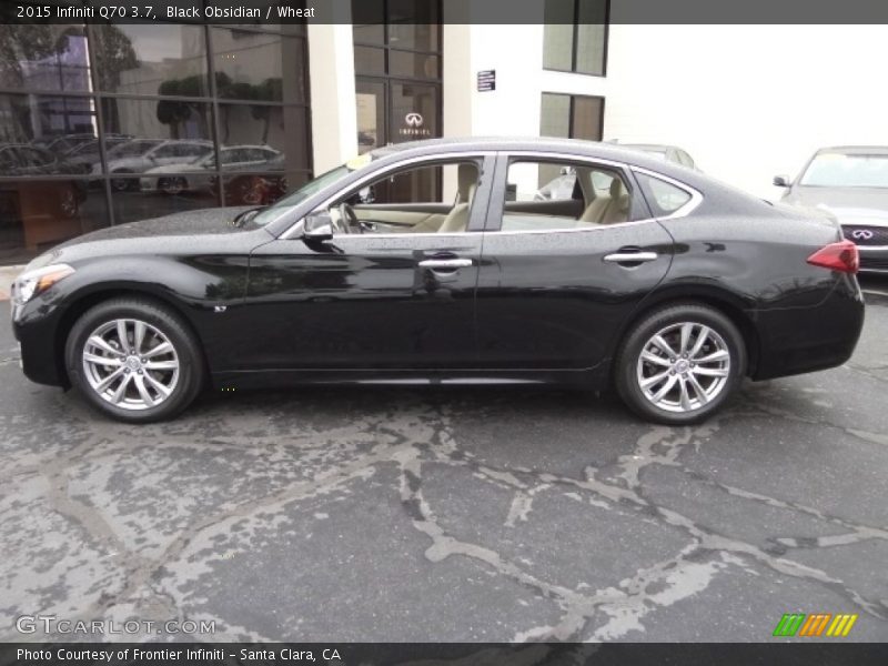 Black Obsidian / Wheat 2015 Infiniti Q70 3.7