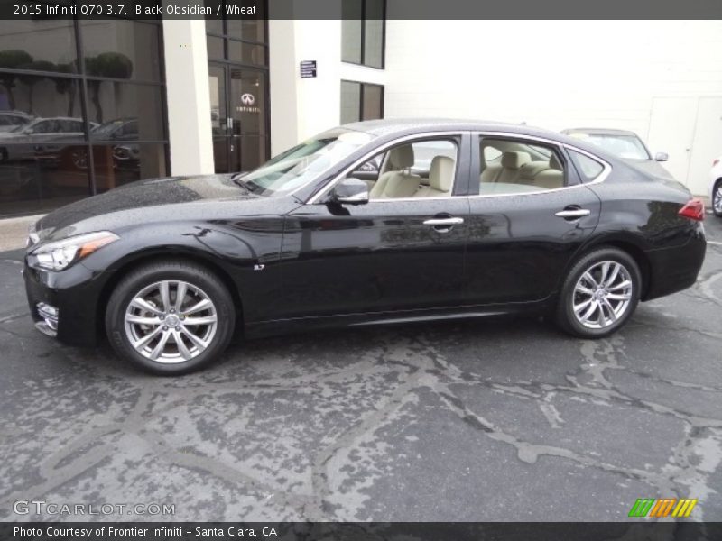 Black Obsidian / Wheat 2015 Infiniti Q70 3.7
