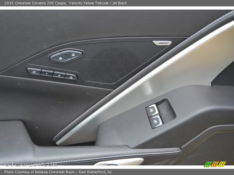 Controls of 2015 Corvette Z06 Coupe