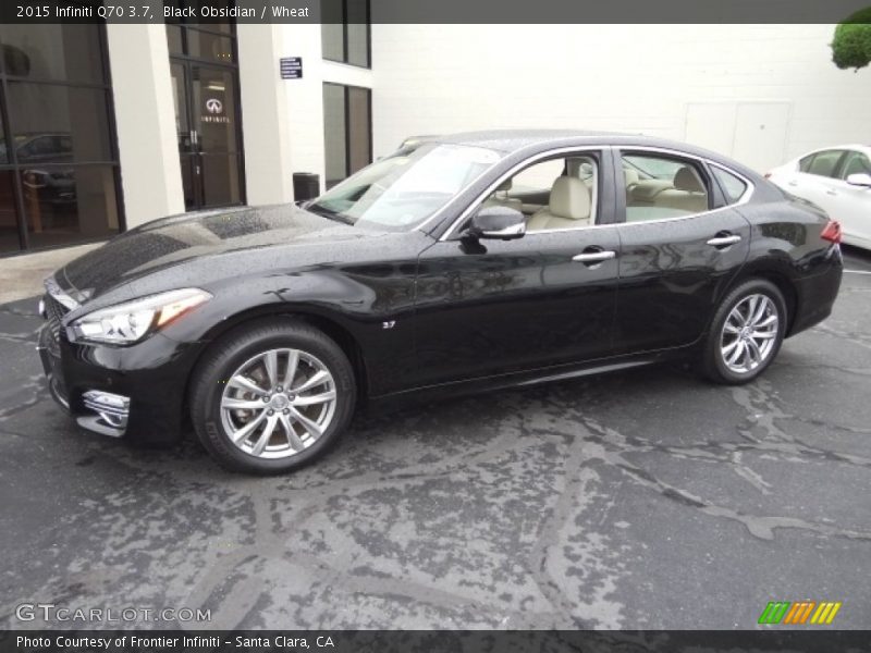 Black Obsidian / Wheat 2015 Infiniti Q70 3.7
