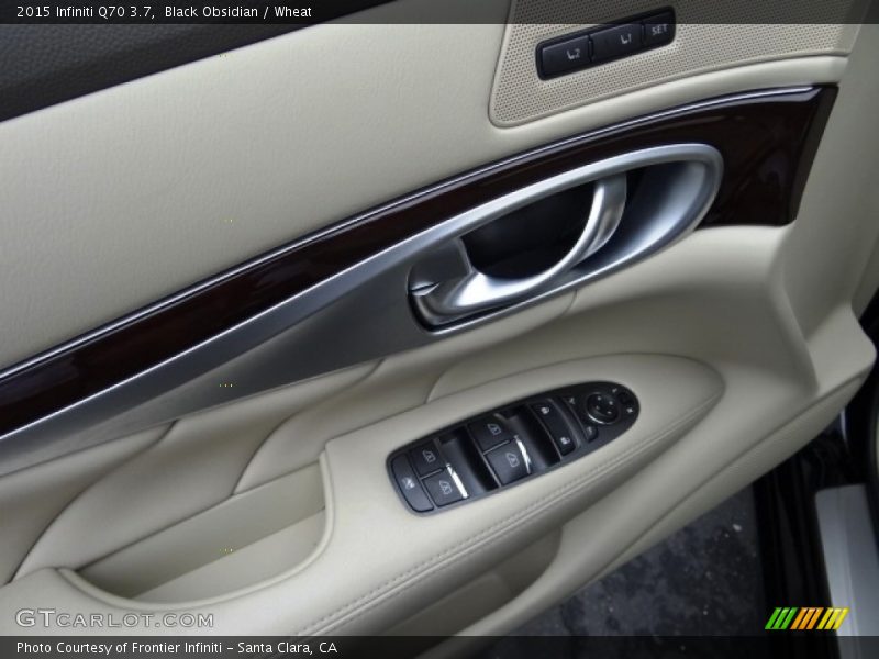 Black Obsidian / Wheat 2015 Infiniti Q70 3.7