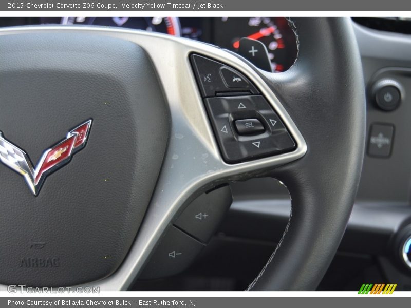 Velocity Yellow Tintcoat / Jet Black 2015 Chevrolet Corvette Z06 Coupe
